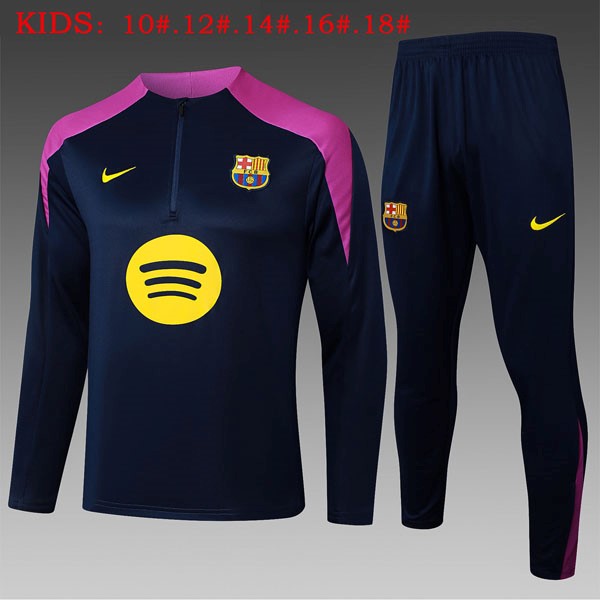 Kinder Sweatshirts Barcelona 2025-26 Blau 5